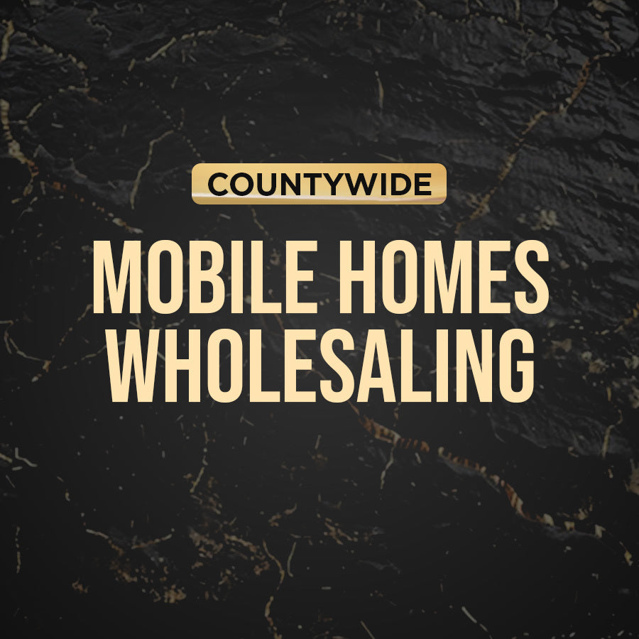 Countywide Mobile Homes wholesaling Test Drive - Single lead