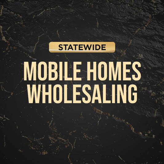 Statewide Mobile Homes wholesaling Dominator - 40 leads a month