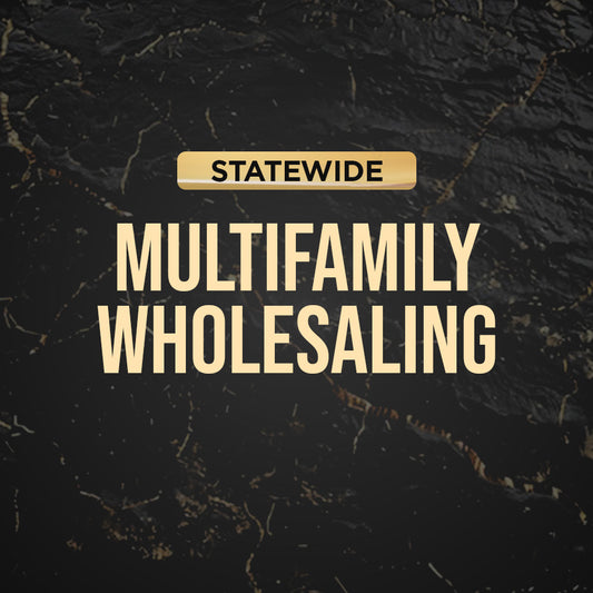Statewide Multifamily wholesaling Dominator - 40 Leads a month