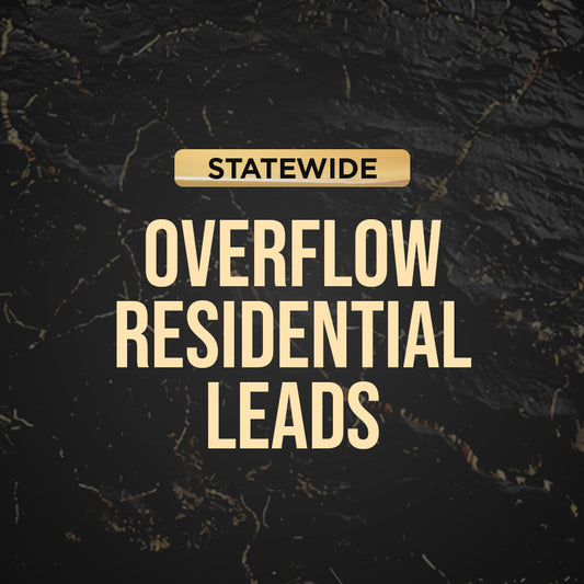 Statewide overflow residential Test Drive - Single lead